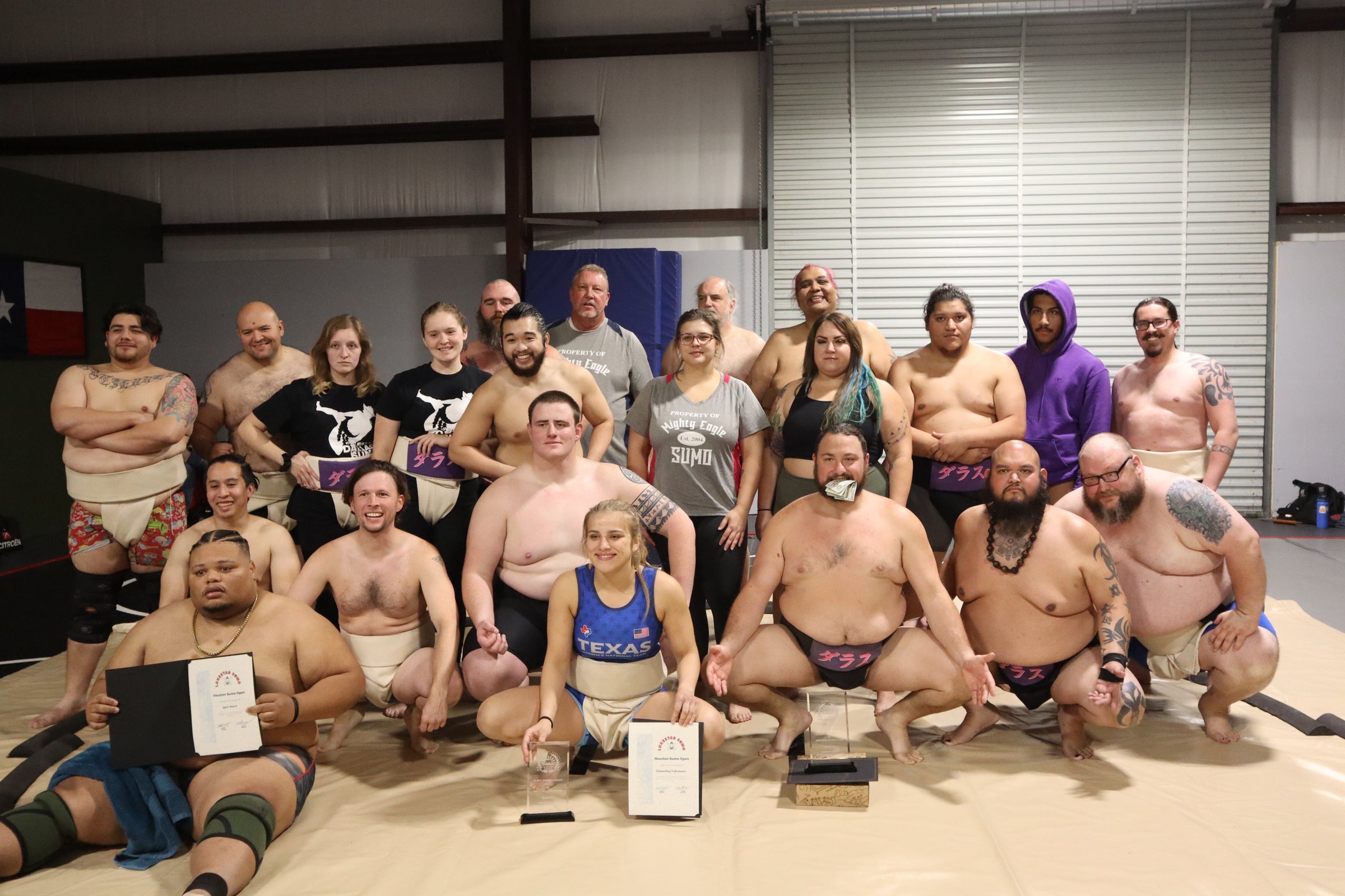 Sumo is about being strong in mind, spirit, and body. Shin Gi Tai